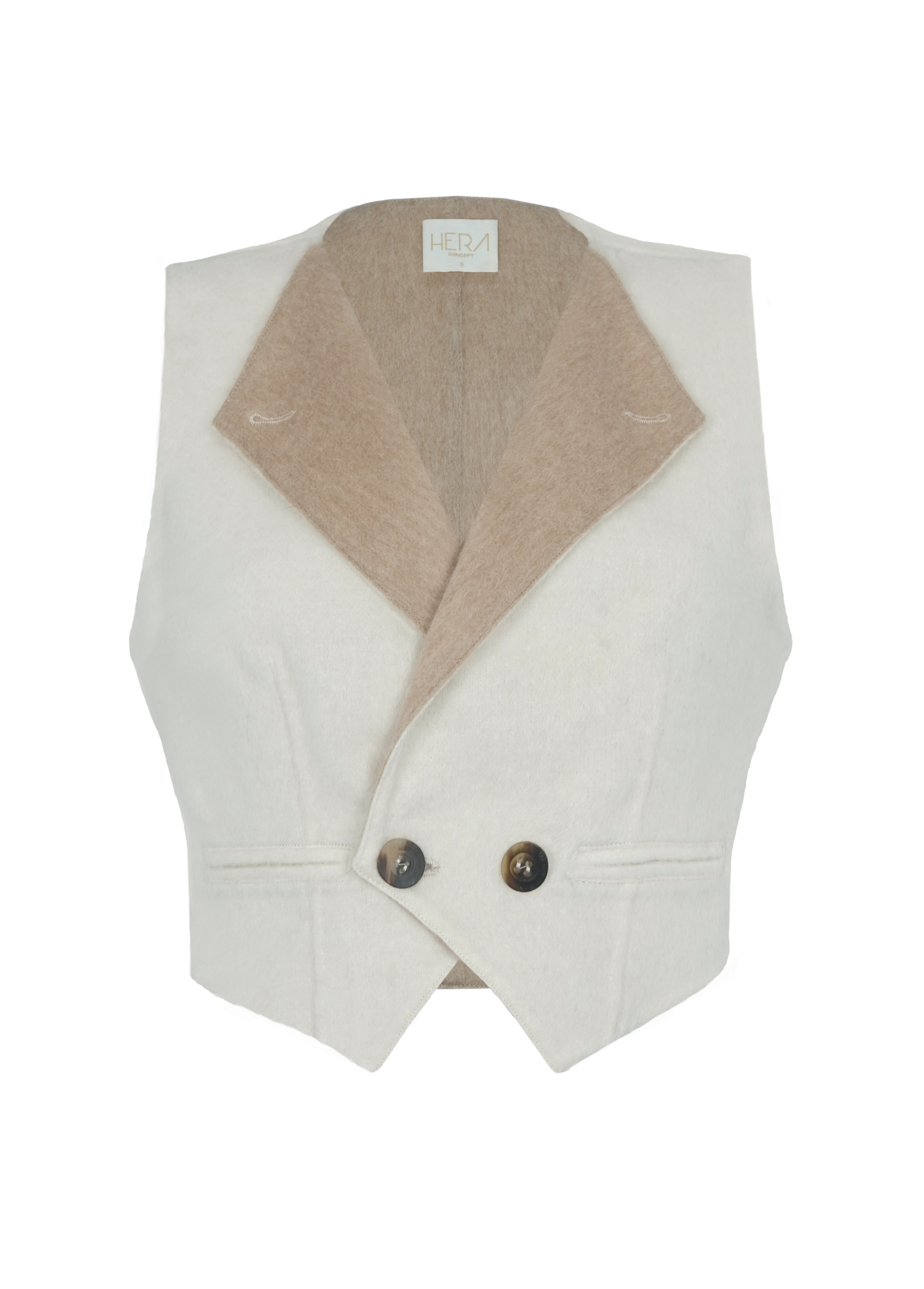 ARIA COLOR BLOCK WAISTCOAT