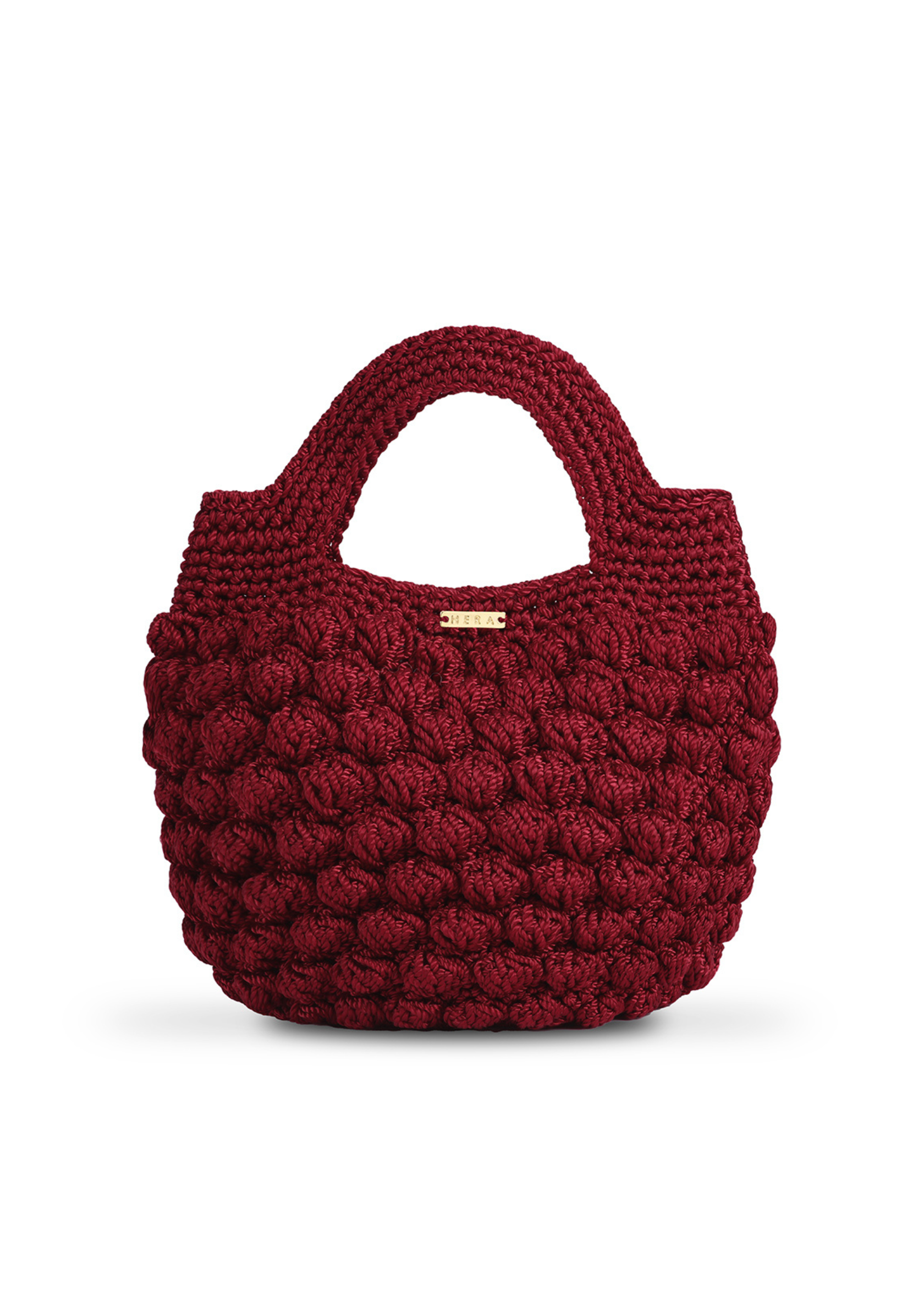 ARTEMIS HANDBAG - BURGUNDY
