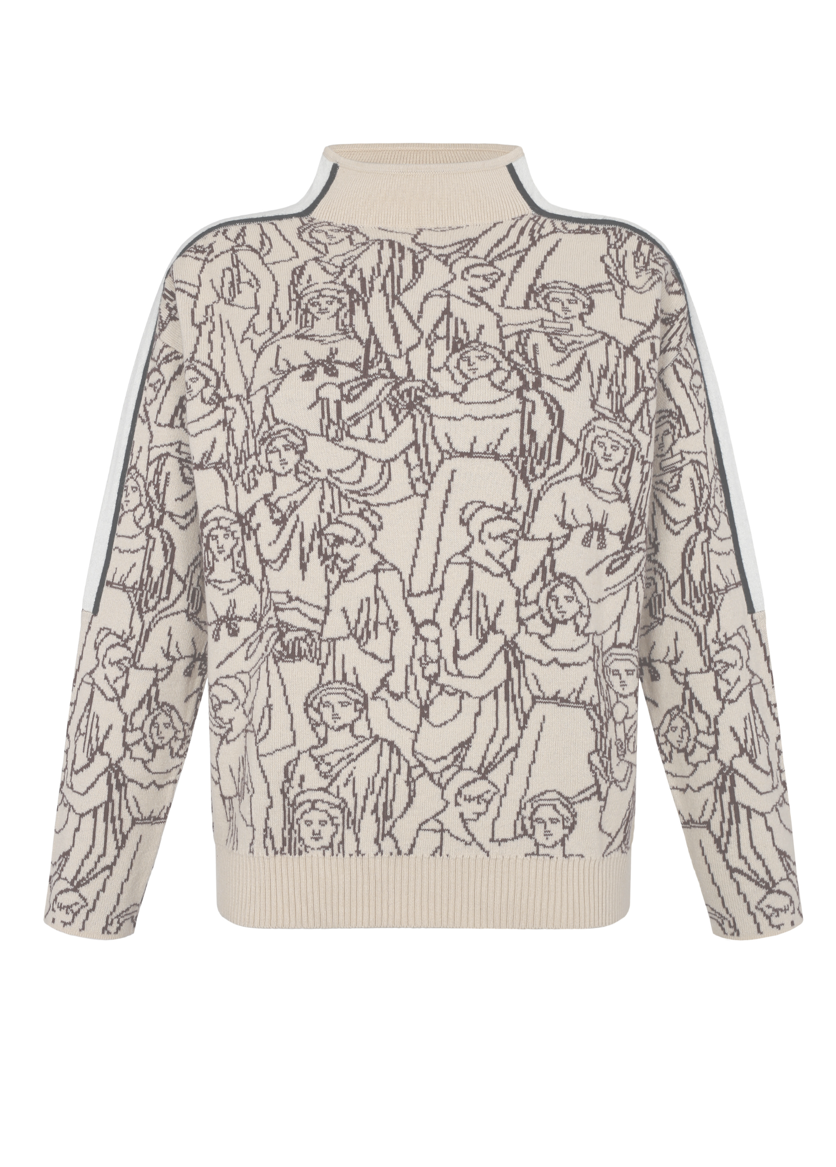 DIOSAS SWEATER - CHOCOLATE