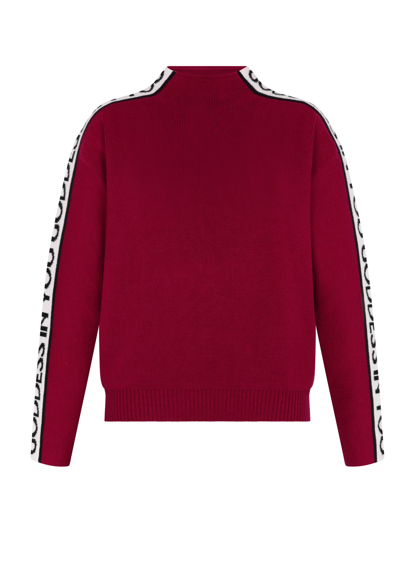 GODDESS IN YOU SWEATER - BURGUNDY